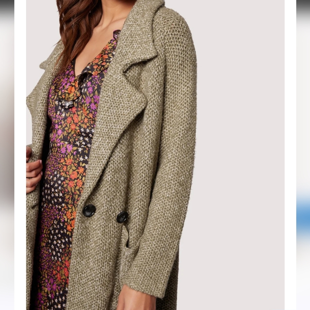Lost + Wander Kala Sweater Coat Size Size S/M NWT $148 - Picture 3 of 8